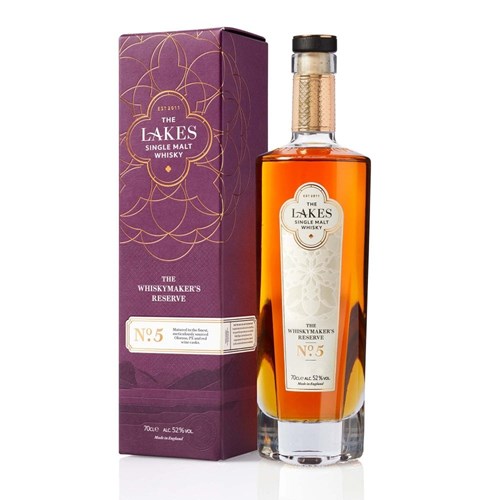 The Lakes Single Malt Whiskymakers Reserve No.5 70cl - A Sherry-Led Exploration of Elegance and Flavour
